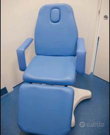 Poltrona con pompa idraulica