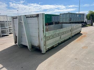 CONTAINER SCARRABILE USATO A PIANALE CON SPONDE