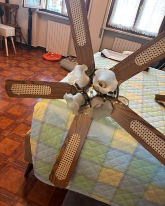 lampadario ventilatore 