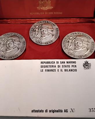 Argento 800 Rep. San Marino 1971 Benvenuto Cellini