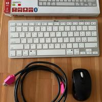 Mac mini m2 + tastiera trust + mouse