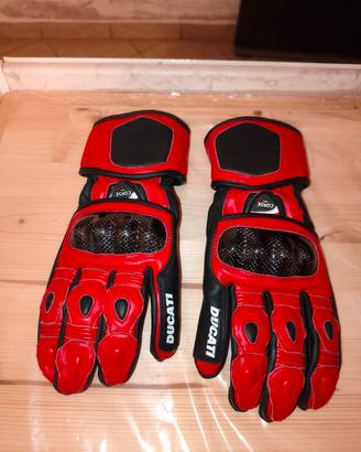 GUANTI DUCATI  NUOVI IN PELLE tg L