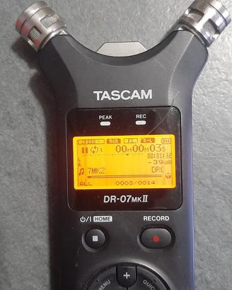 Registratore Tascam DR-07 MK2