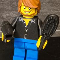 Omino Lego XXL 20cm Parrucchiere