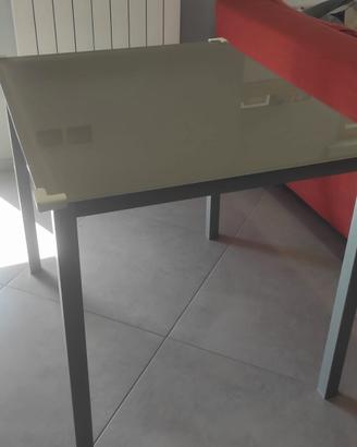 tavolo da cucina in vetro 
