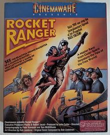 Videogioco PC IBM - ROCKET RANGER floppy disk