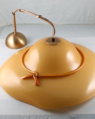 Lampadario vintage La Murrina a forma di cappello