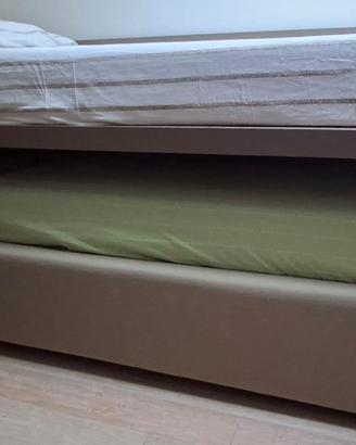 Letto estraibile dear kids e materassi frau