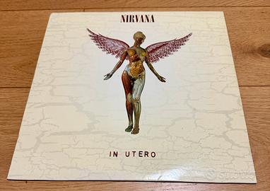 Nirvana In Utero 1ed vinile 1993 disco 33 Lp