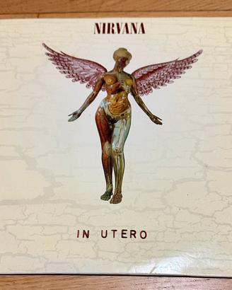 Nirvana In Utero 1ed vinile 1993 disco 33 Lp