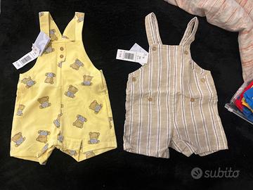 Set abbigliamento neonato nuovo con etichette