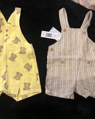 Set abbigliamento neonato nuovo con etichette