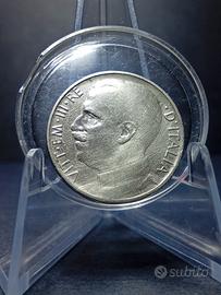 50 Centesimi Leoni in "Quadrigua" del 1919  Rigat