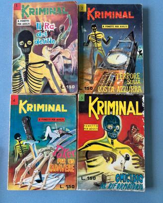 KRIMINAL dal N 1 al 419 circa 175 diversi