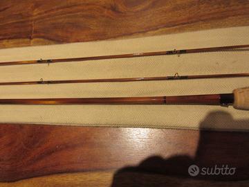 Canna pesca a mosca in bamboo