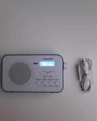 Radio, sveglia Majestic Dab+