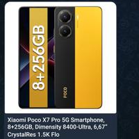 smartphone Xiaomi poco giallo nero 