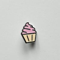 Spilla Cupcake rosa kawaii