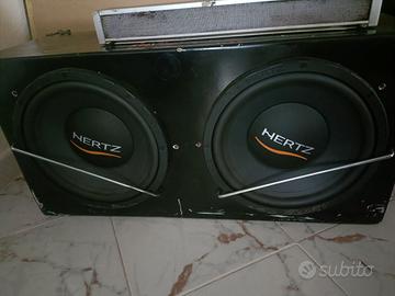 Subwoofer amplificatore impianto stereo hi fi