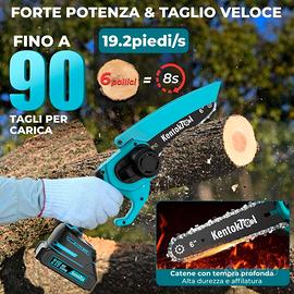 10 pollici Brushless Motosega Batteria Al Litio Rimovibile Taglio del Legno  Sega A Catena Cordless Sega Per Makita 18 V Batteria Motosega Strumento di