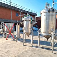 cisterne inox per lavaggi industriali usate