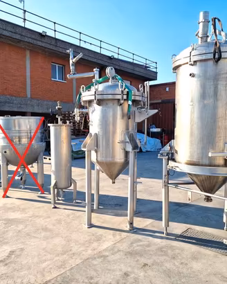 cisterne inox per lavaggi industriali usate