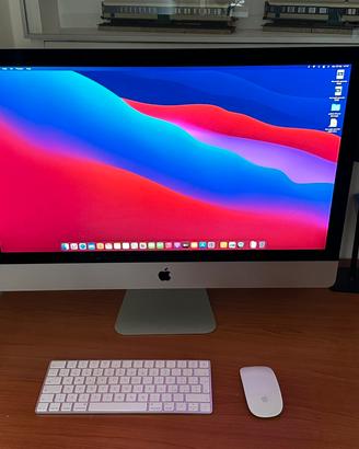 IMac 5k 27 potenziato i7 32gb ram AMD 4gb SSD