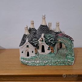 Souvenir  "vintage"  trulli di Alberobello.