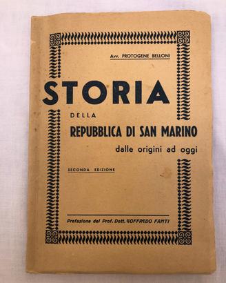 STORIA REPUBBLICA SAN MARINO Protogene Belloni 