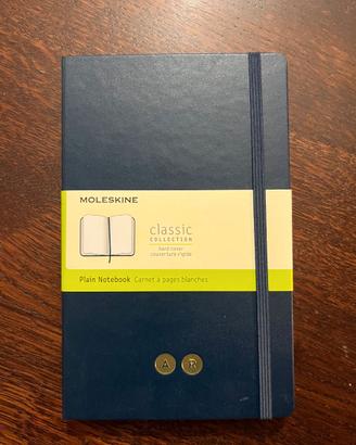 Moleskine Classic copertina rigida iniziali AR
