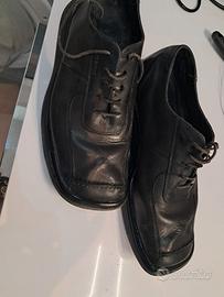 scarpe geox 42 41 moda elegante uomo punta quadra