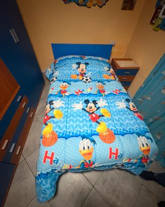 Piumone una piazza e mezza Disney - COME NUOVO