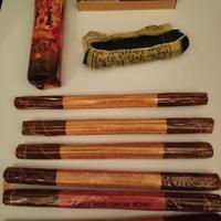Incenso tibetano origine Nepal e bandierine 