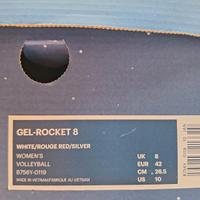 Scarpe Asics Gel-Rocket 8 tg 42