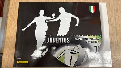FOLDER FRANCOBOLLI COMMEMORATIVI JUVENTUS
