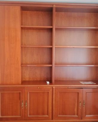 Ampia libreria, mobile lavabo , termosifoni
