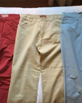 Jeans colorati donna