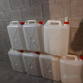 Taniche in plastica L.25 e L.30