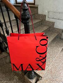 Sacchetto carta shopping bag MAX & Co.