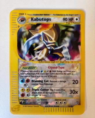 Pokémon Kabutops Box Topper Jumbo Trasparente