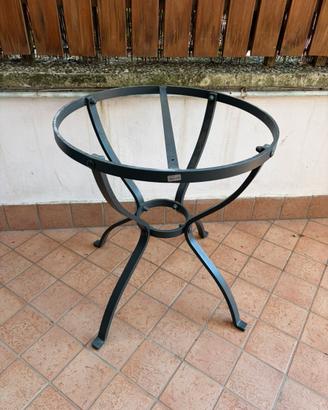 base in ferro per tavolo