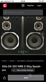 Sanyo 501/A diffusori da pavimento 3 vie