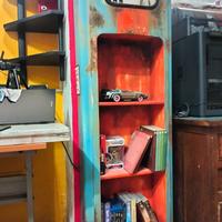 pompa di benzina vintage replica libreria