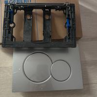 Placca scarico da bagno sigma 01 satinato