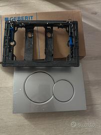 Placca scarico da bagno sigma 01 satinato