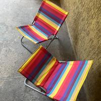 n. 4 sedie da giardino/spiaggia nuove