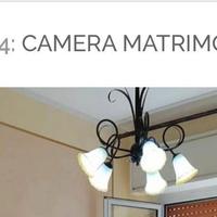 lampadario ferro battuto 