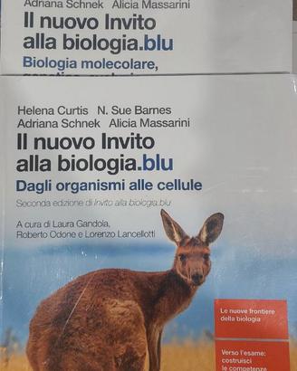 NUOVO INVITO ALLA BIOLOGIA vari titoli