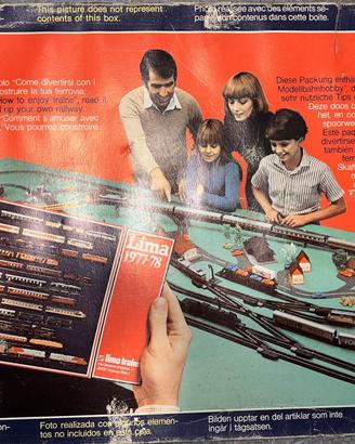 Trenino Lima anni 70 vintage