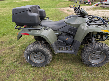 Quad arctic cat 650 con cingoli